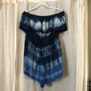American Eagle strapless romper